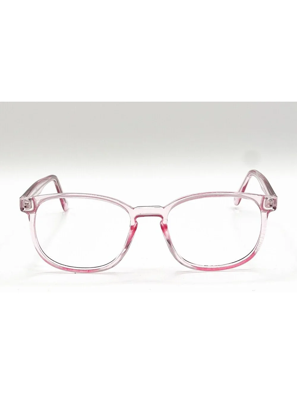 Muse 35-002346 Pink Clear Rectangle Authentic Eyeglass Frames 53-18-145